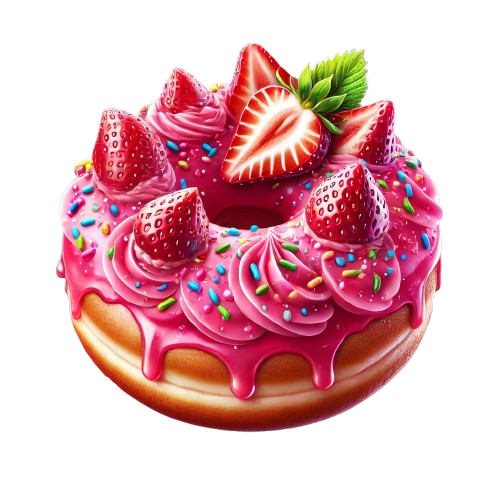 Donuts de Fresa