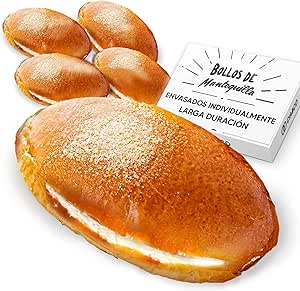 5 bollos de mantequella artesanos